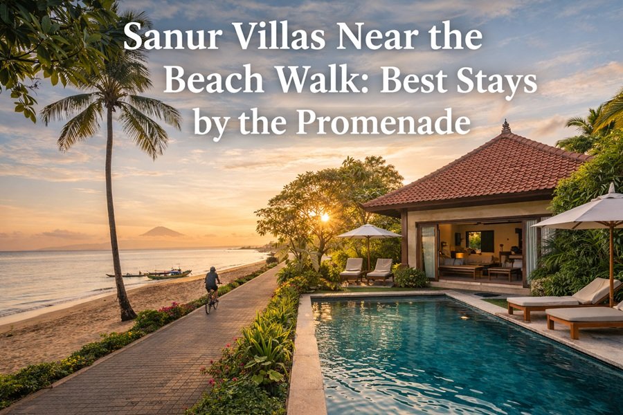 Sanur Villas Near the Beach Walk (Promenade): Where Location Meets Lifestyle