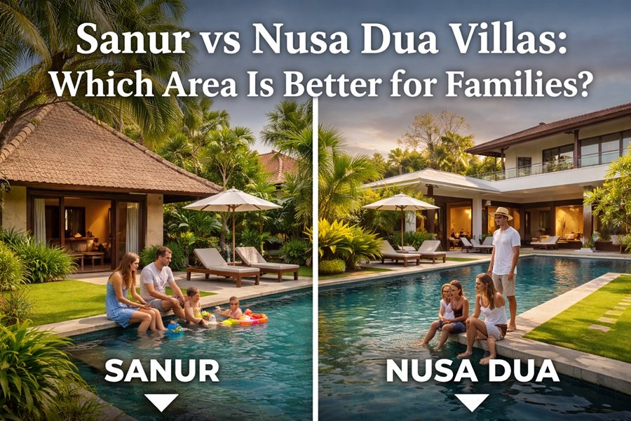 Sanur vs Nusa Dua Villas: Which Is Better for Family Stays in Bali?