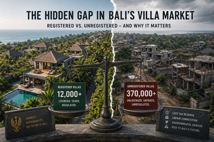 Bali Villa Registration Gap: The Hidden Crisis Behind Unlicensed Rentals